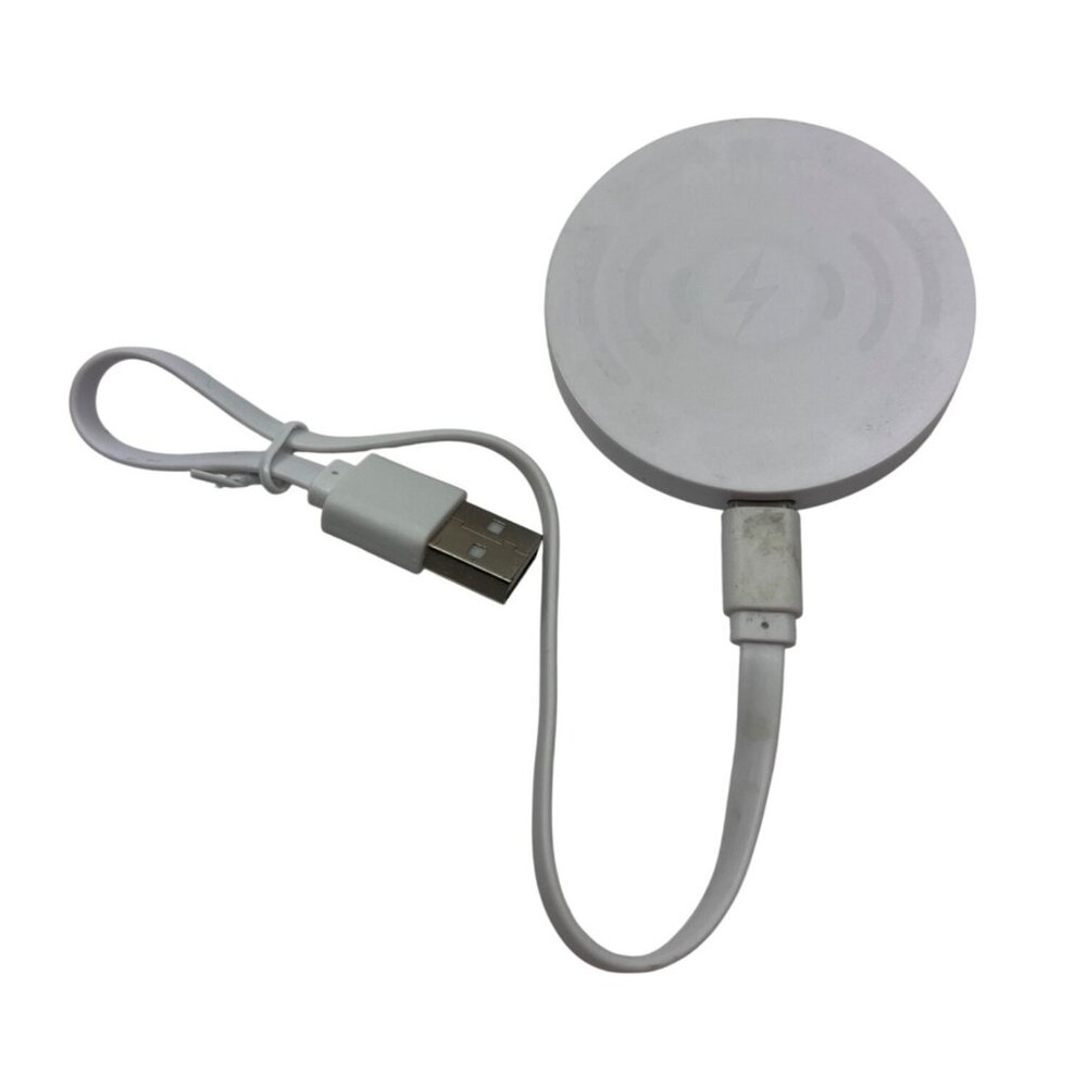 Portable Wireless Charger Pad With USB Cable Compact Design For Easy Use & Trave